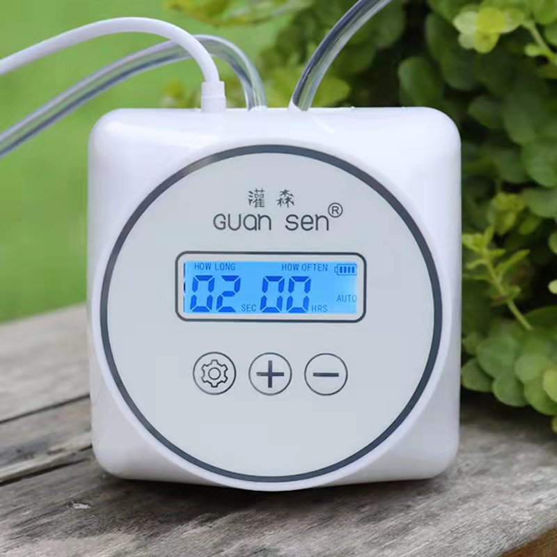 Smart Garden Watering Can - ปั๊มน้ำหยดอัจฉริยะระบบตั้งเวลารดน้ำต้นไม้ในสวนตัวควบคุมการจ่ายน้ำอัตโนมัติ