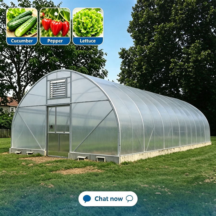 Smart Garden Construct - ชุดอุปกรณ์ครบครันสำหรับเรือนกระจกราคาประหยัด พร้อมตาข่ายกันแมลง ระบบทำความเย็น และโครงสร้างเรือนกระจกสำหรับการเกษตร