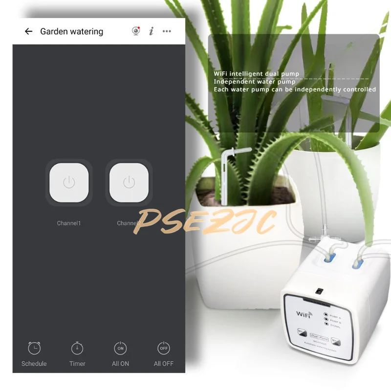 โทรศัพท์มือถือรีโมทคอนโทรล WIF - Smart Garden Watering Can บทวิจารณ์และราคา