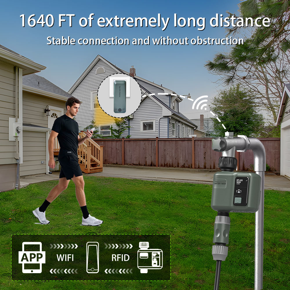 ตัวตั้งเวลาควบคุมระบบรดน้ำอัจฉ - Smart Garden Watering Can บทวิจารณ์และราคา